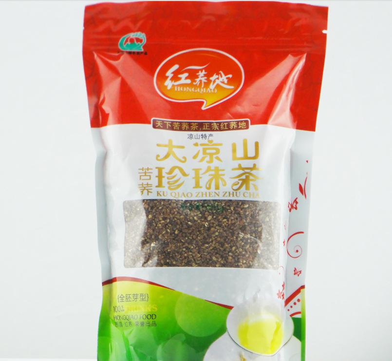 批發(fā)兼零售 四川大涼山紅蕎地 500g 大涼山苦蕎全胚芽茶