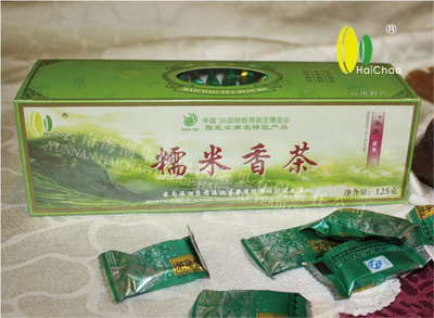 【工廠直銷茶葉批發(fā) 海潮茶果 糯米香茶 綠茶 迷你小沱茶125g盒裝】?jī)r(jià)格,廠家,圖片,綠茶,云南海潮集團(tuán)海潮茶果有限責(zé)任公司-